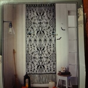 New WALL WINDOW DECORATIONS Creepy Fabric